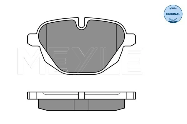 MEYLE 025 245 6118 Brake Pad Set, disc brake
