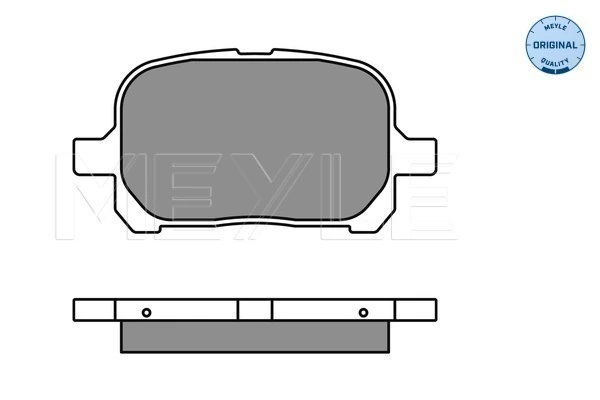 MEYLE 025 235 1317 Brake Pad Set, disc brake