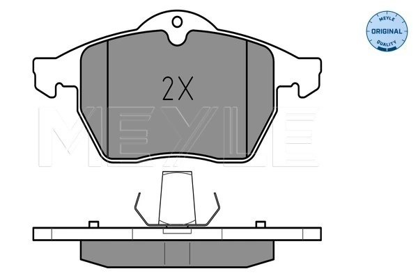 MEYLE 025 231 1619/W Brake Pad Set, disc brake