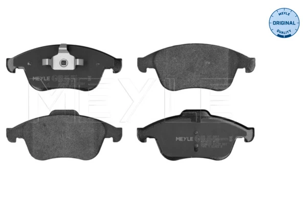 Brake Pad Set, disc brake MEYLE-ORIGINAL: True to OE. 025 247 0917
