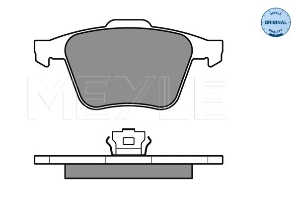 Brake Pad Set, disc brake MEYLE-ORIGINAL: True to OE. 025 241 4119
