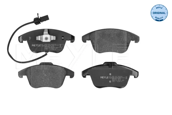 Brake Pad Set, disc brake MEYLE-ORIGINAL: True to OE. 025 247 0520/W