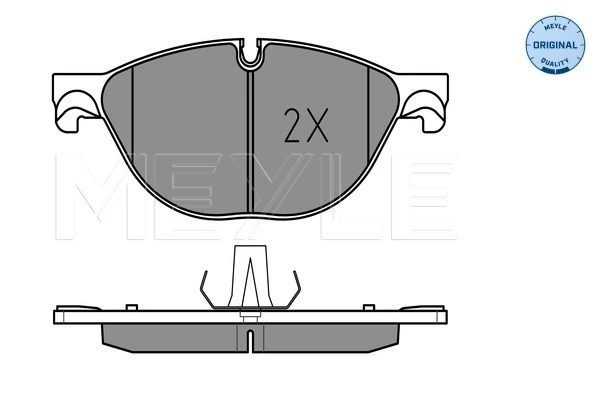MEYLE 025 250 4519 Brake Pad Set, disc brake