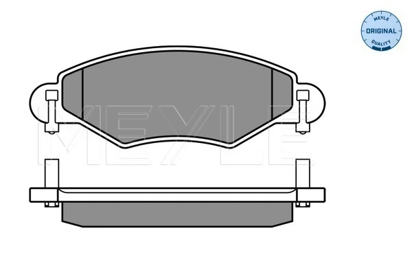 Brake Pad Set, disc brake MEYLE-ORIGINAL: True to OE. 025 233 4017/W