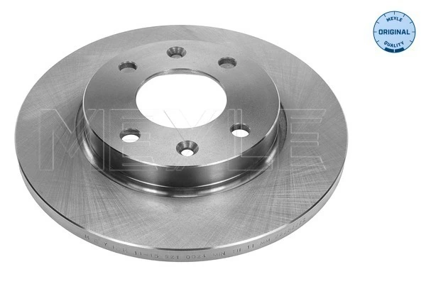 Brake Disc MEYLE-ORIGINAL: True to OE. 11-15 521 0036