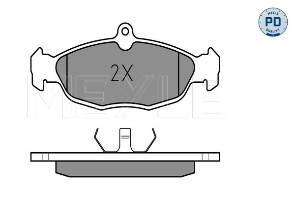 MEYLE 025 205 4716/PD Brake Pad Set, disc brake