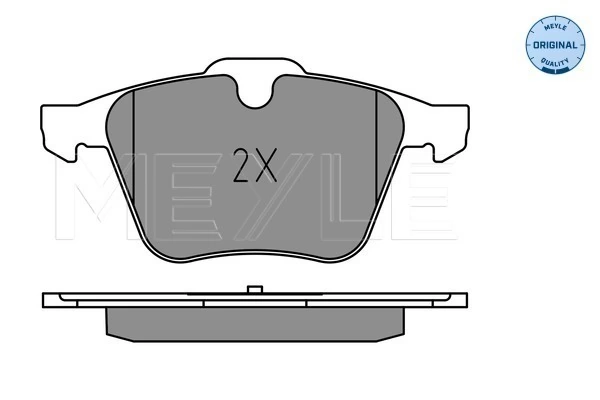 MEYLE 025 241 4218 Brake Pad Set, disc brake
