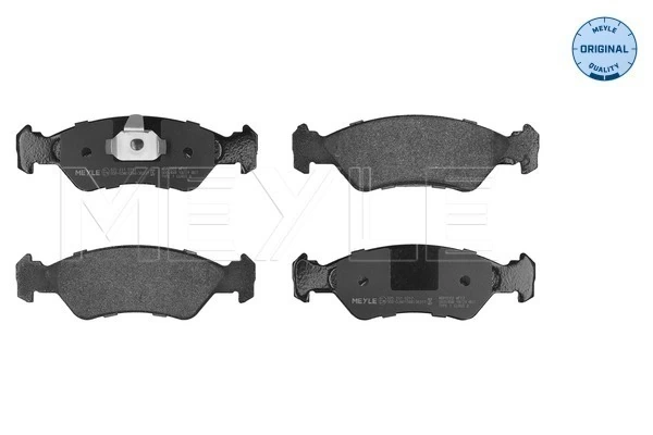 Brake Pad Set, disc brake MEYLE-ORIGINAL: True to OE. 025 231 0217