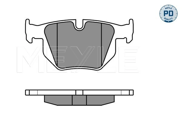 MEYLE 025 212 8217/PD Brake Pad Set, disc brake