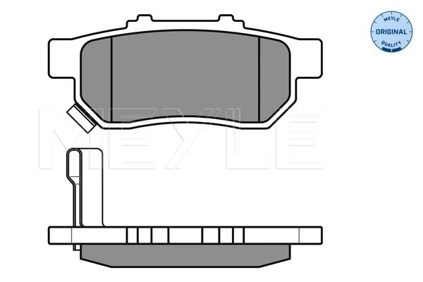 Brake Pad Set, disc brake MEYLE-ORIGINAL: True to OE. 025 217 3813/W