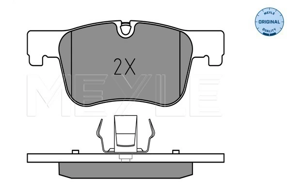 MEYLE 025 255 0618 Brake Pad Set, disc brake
