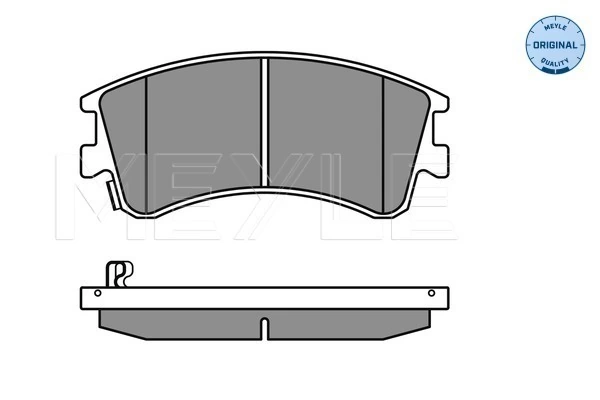 MEYLE 025 240 4618/W Brake Pad Set, disc brake