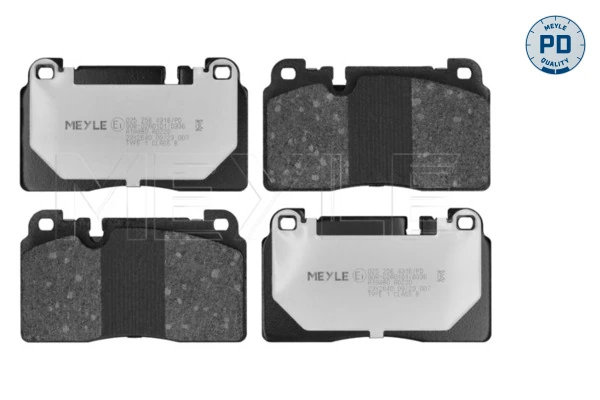 Brake Pad Set, disc brake MEYLE-PD: Advanced performance and design. 025 256 4316/PD