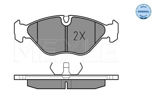 MEYLE 025 211 5419 Brake Pad Set, disc brake