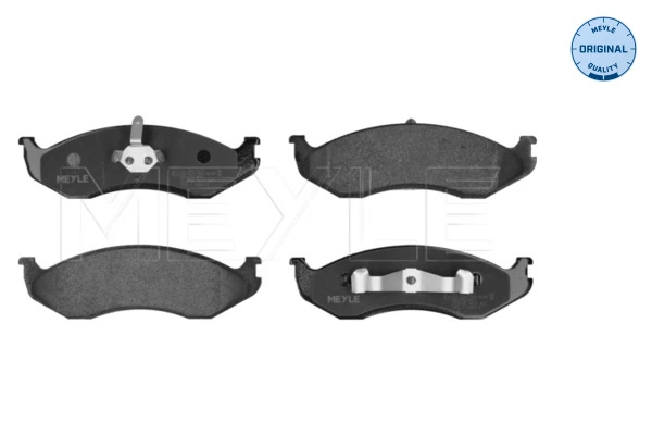 Brake Pad Set, disc brake MEYLE-ORIGINAL: True to OE. 025 218 2217