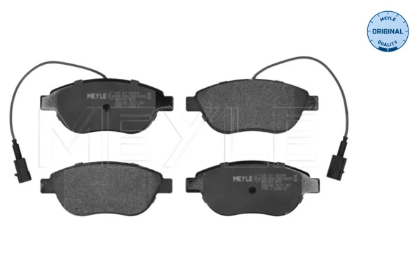 Brake Pad Set, disc brake MEYLE-ORIGINAL: True to OE. 025 237 0918/W