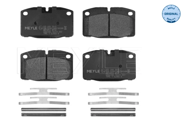 Brake Pad Set, disc brake MEYLE-ORIGINAL: True to OE. 025 209 3915