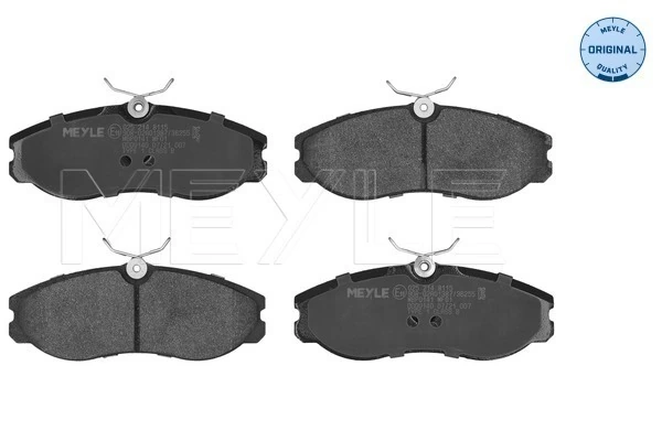 Brake Pad Set, disc brake MEYLE-ORIGINAL: True to OE. 025 214 8115