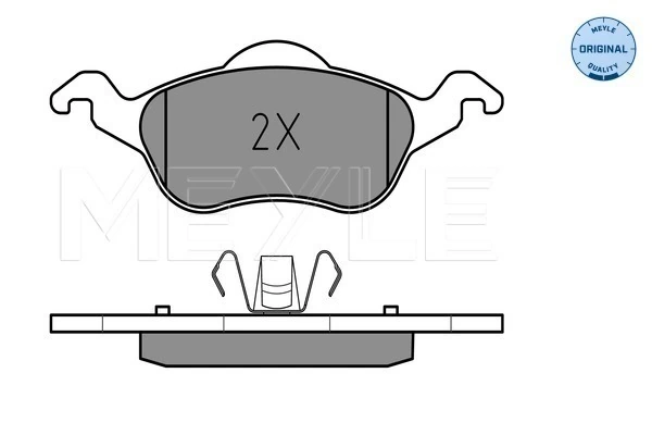 MEYLE 025 231 5419 Brake Pad Set, disc brake