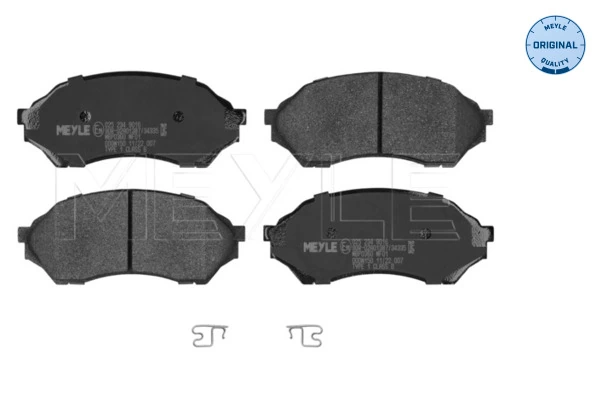 Brake Pad Set, disc brake MEYLE-ORIGINAL: True to OE. 025 234 9016