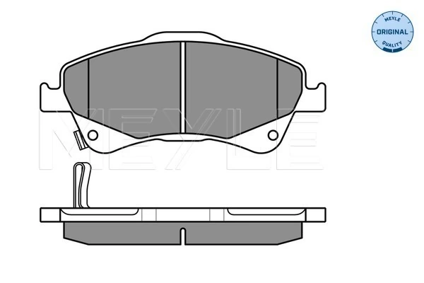 MEYLE 025 242 0419/W Brake Pad Set, disc brake