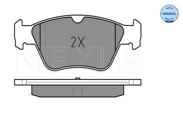 MEYLE 025 216 6419 Brake Pad Set, disc brake