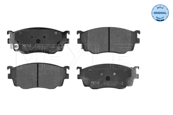 Brake Pad Set, disc brake MEYLE-ORIGINAL: True to OE. 025 237 7716/W
