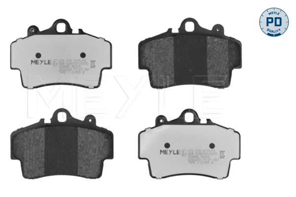 Brake Pad Set, disc brake MEYLE-PD: Advanced performance and design. 025 219 3715/PD