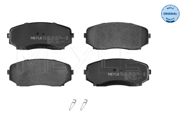 Brake Pad Set, disc brake MEYLE-ORIGINAL: True to OE. 025 245 4417/W