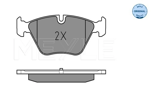 MEYLE 025 246 9719 Brake Pad Set, disc brake