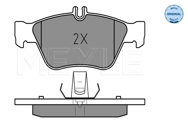 MEYLE 025 216 6419 Brake Pad Set, disc brake