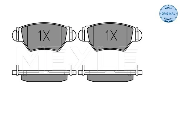 MEYLE 025 232 5817/W Brake Pad Set, disc brake