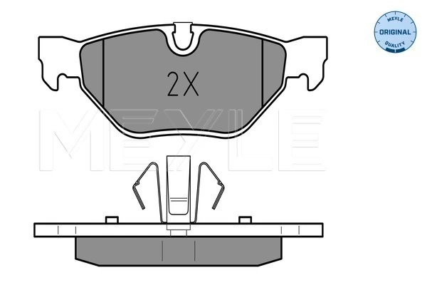 MEYLE 025 239 2617 Brake Pad Set, disc brake