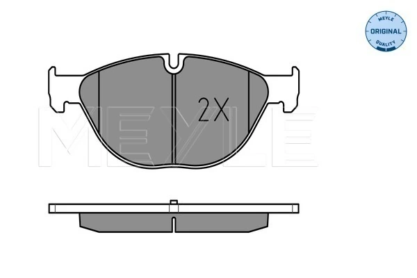 MEYLE 025 250 4519 Brake Pad Set, disc brake