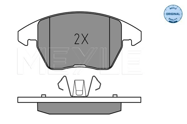 MEYLE 025 235 8919 Brake Pad Set, disc brake
