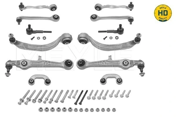 Control/Trailing Arm Kit, wheel suspension MEYLE-HD-KIT: Better solution for you! 116 050 0085/HD