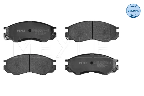 Brake Pad Set, disc brake MEYLE-ORIGINAL: True to OE. 025 232 9015/W