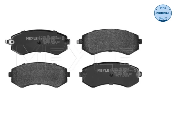 Brake Pad Set, disc brake MEYLE-ORIGINAL: True to OE. 025 235 0216/W