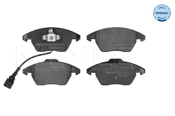 Brake Pad Set, disc brake MEYLE-ORIGINAL: True to OE. 025 235 8720/W