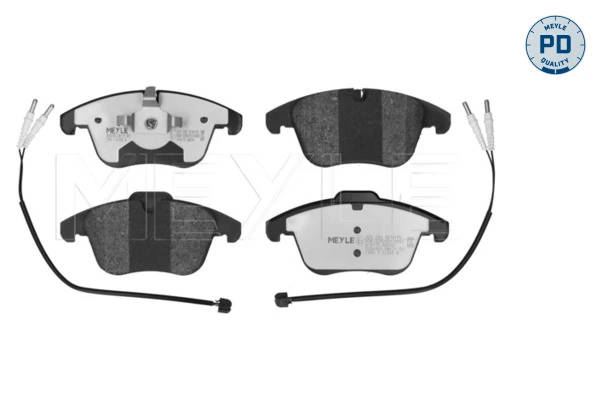 Brake Pad Set, disc brake MEYLE-PD: Advanced performance and design. 025 243 3218/PD