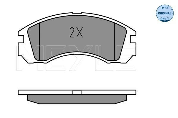 MEYLE 025 213 6315/W Brake Pad Set, disc brake