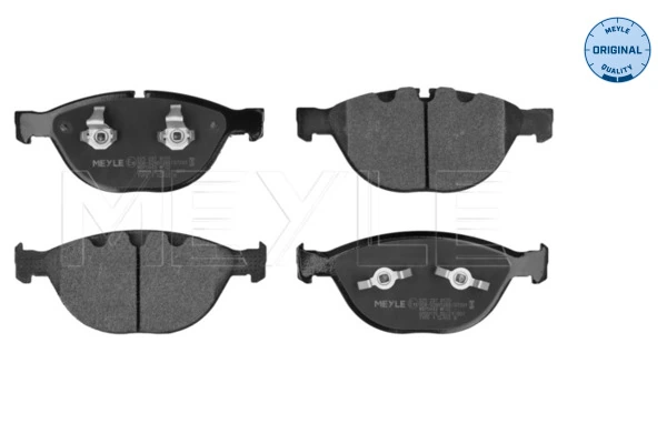 Brake Pad Set, disc brake MEYLE-ORIGINAL: True to OE. 025 237 9120
