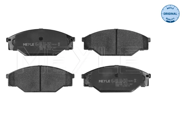 Brake Pad Set, disc brake MEYLE-ORIGINAL: True to OE. 025 211 5815