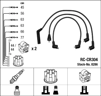 Ignition Cable Kit 8286