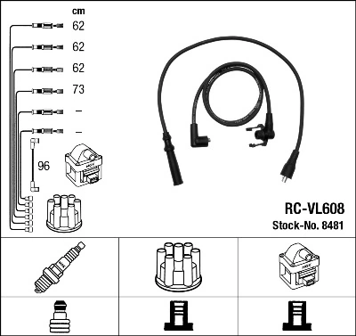 Ignition Cable Kit 8481