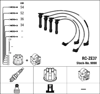 Ignition Cable Kit 9898