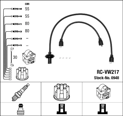 Ignition Cable Kit 0948