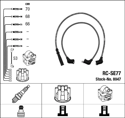 Ignition Cable Kit 8047