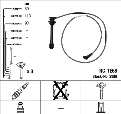 Ignition Cable Kit 2899