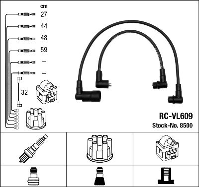 Ignition Cable Kit 8500